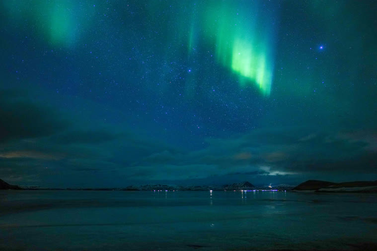 Northern Lights over Mývatn